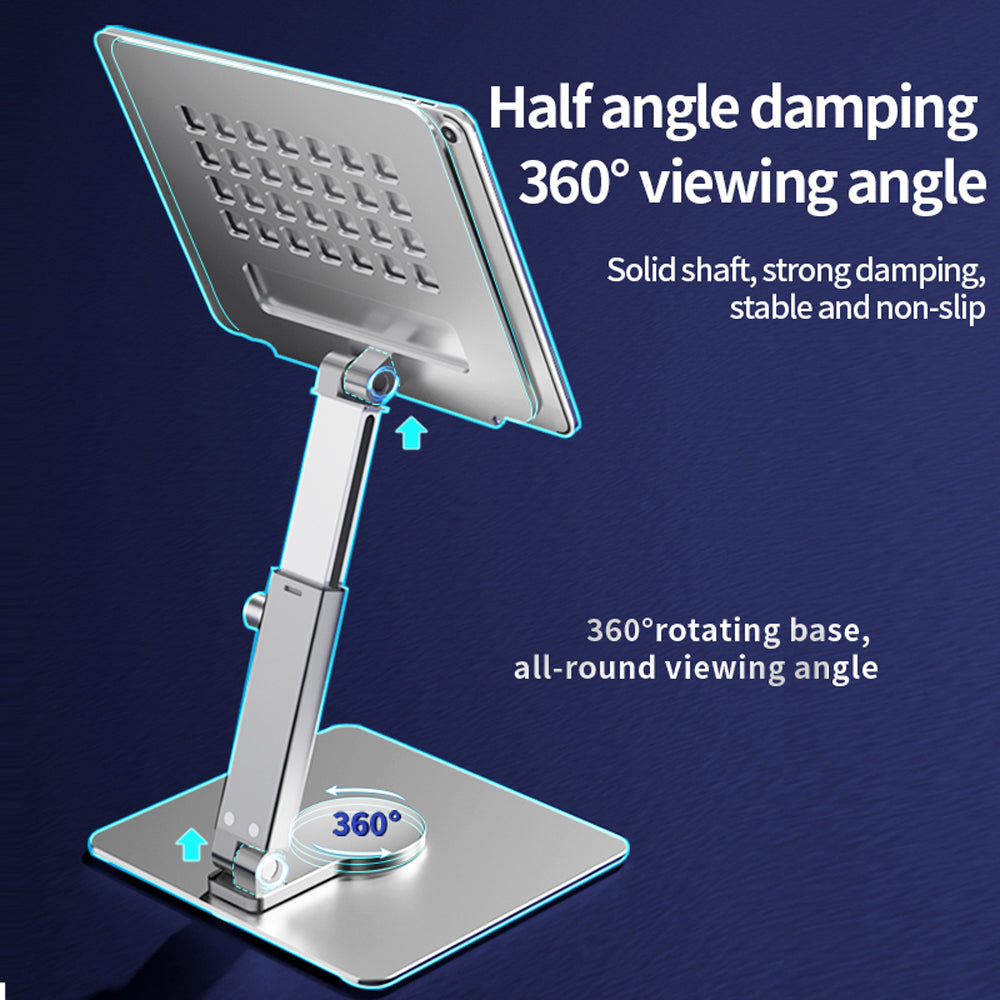 360° Swivel Desktop Stand for Tablets & Laptops