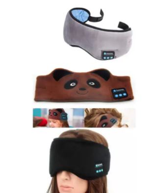 Sleeping Mask With Bluetooth Headphones